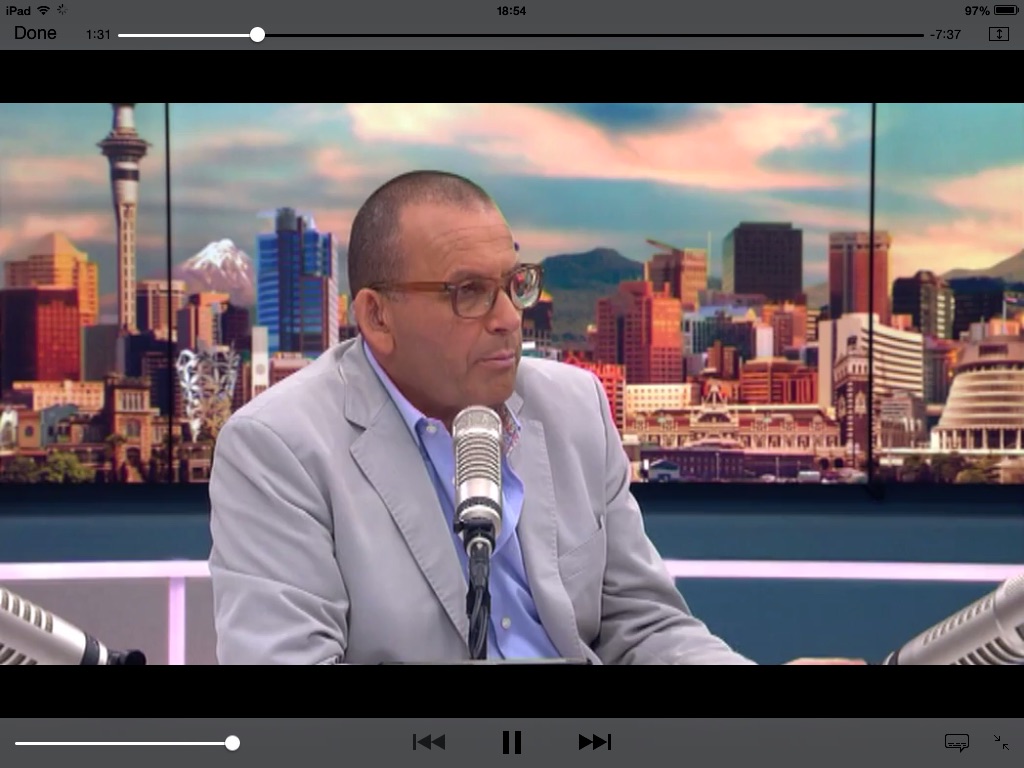 Paul Henry's TV3 show looks slick.